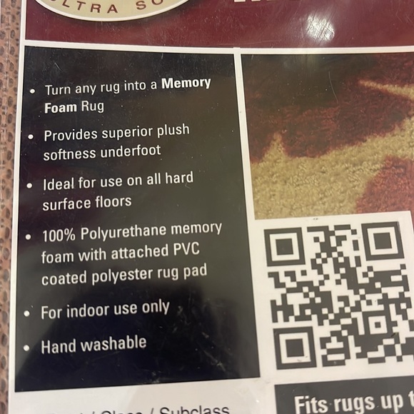 Memory Foam rug pad - Picture 4 of 4